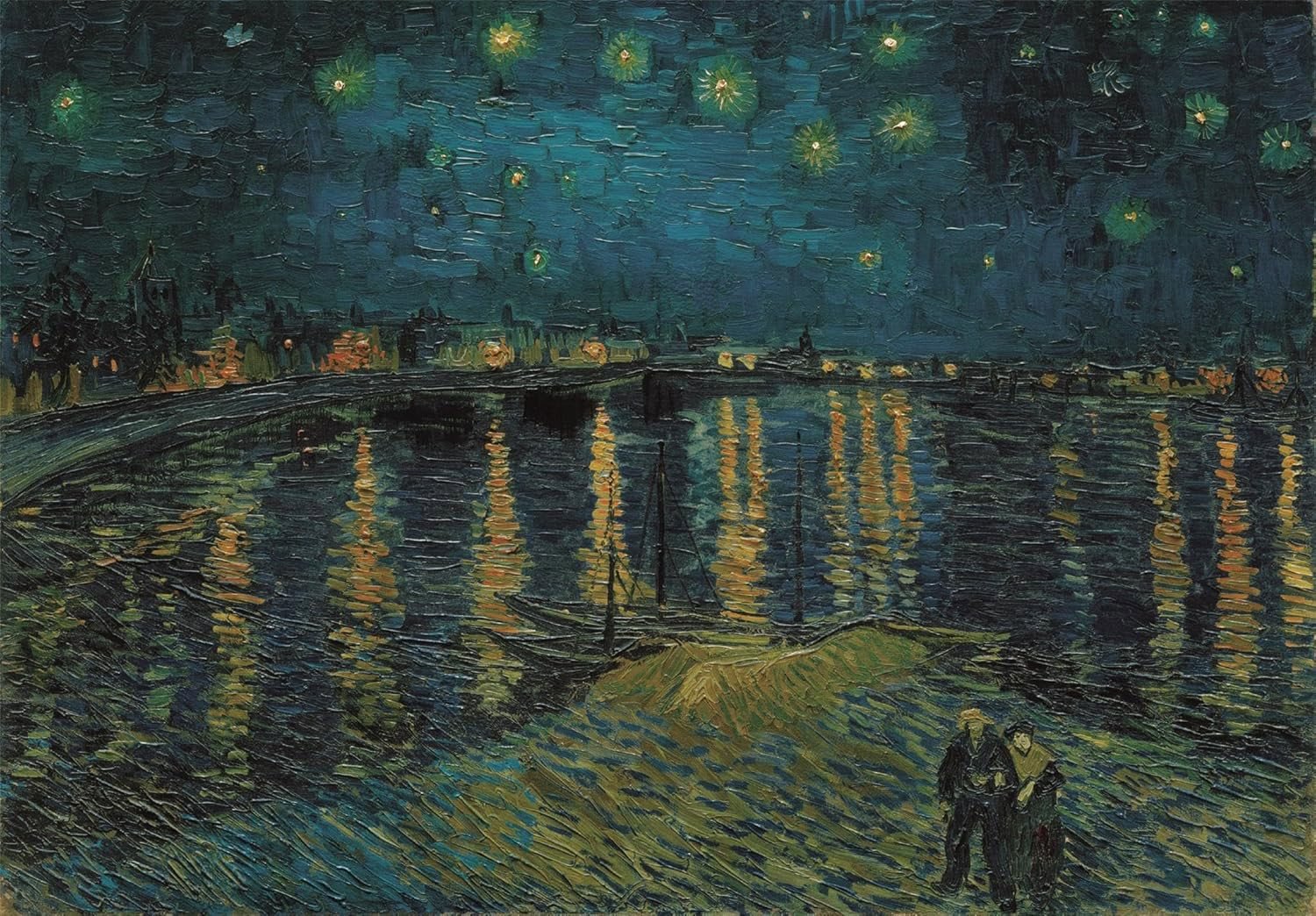 Clementoni Museum Collection: Hvězdná noc 1000 dílků