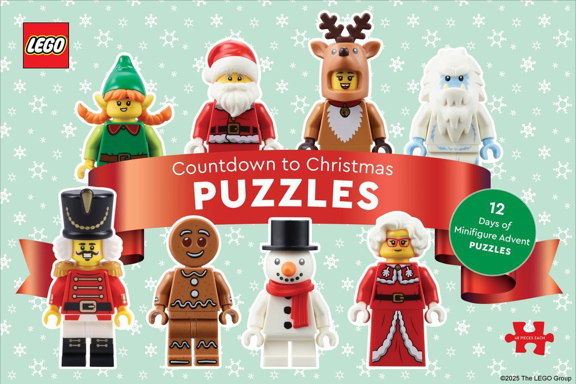 Chronicle Books Adventní kalendář LEGO®Odpočítávání do Vánoc 12 × 48 dílků