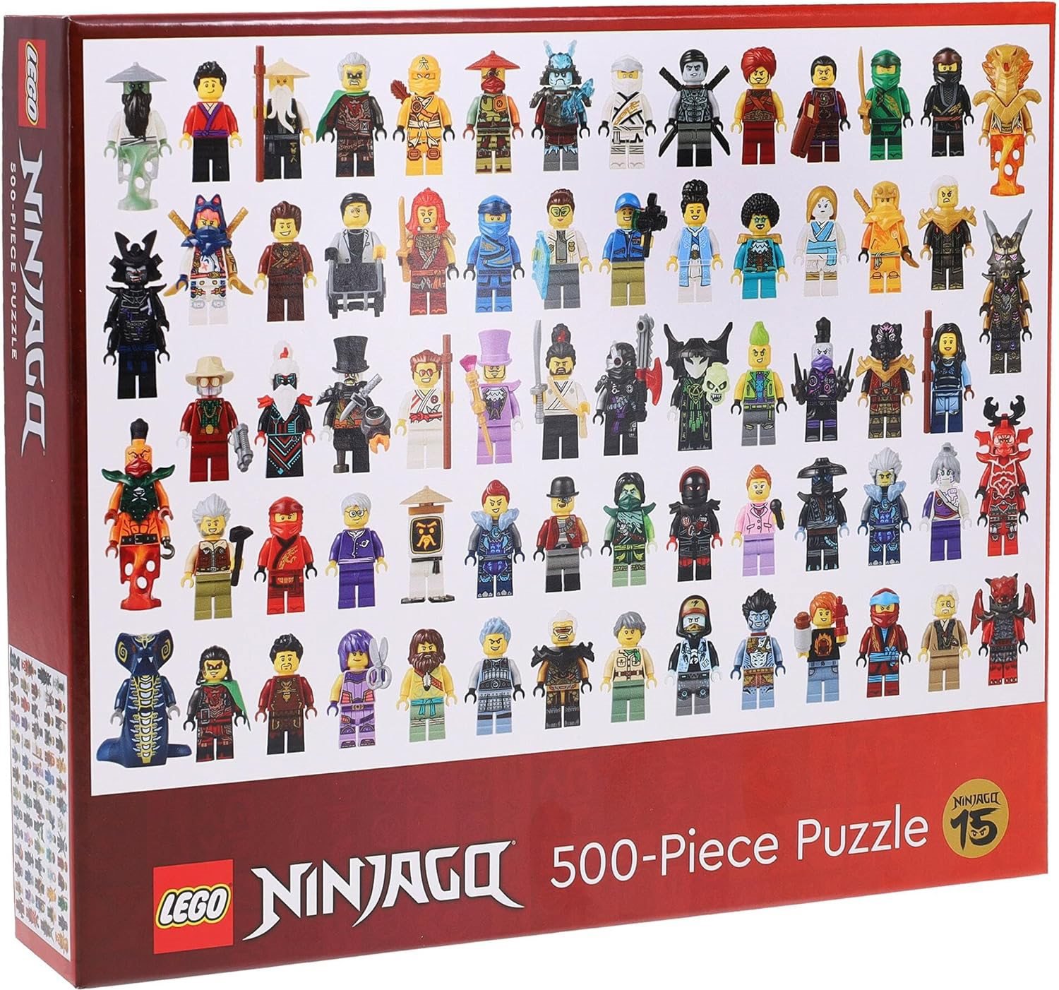 Chronicle Books LEGO® Ninjago minifigurky 500 dílků