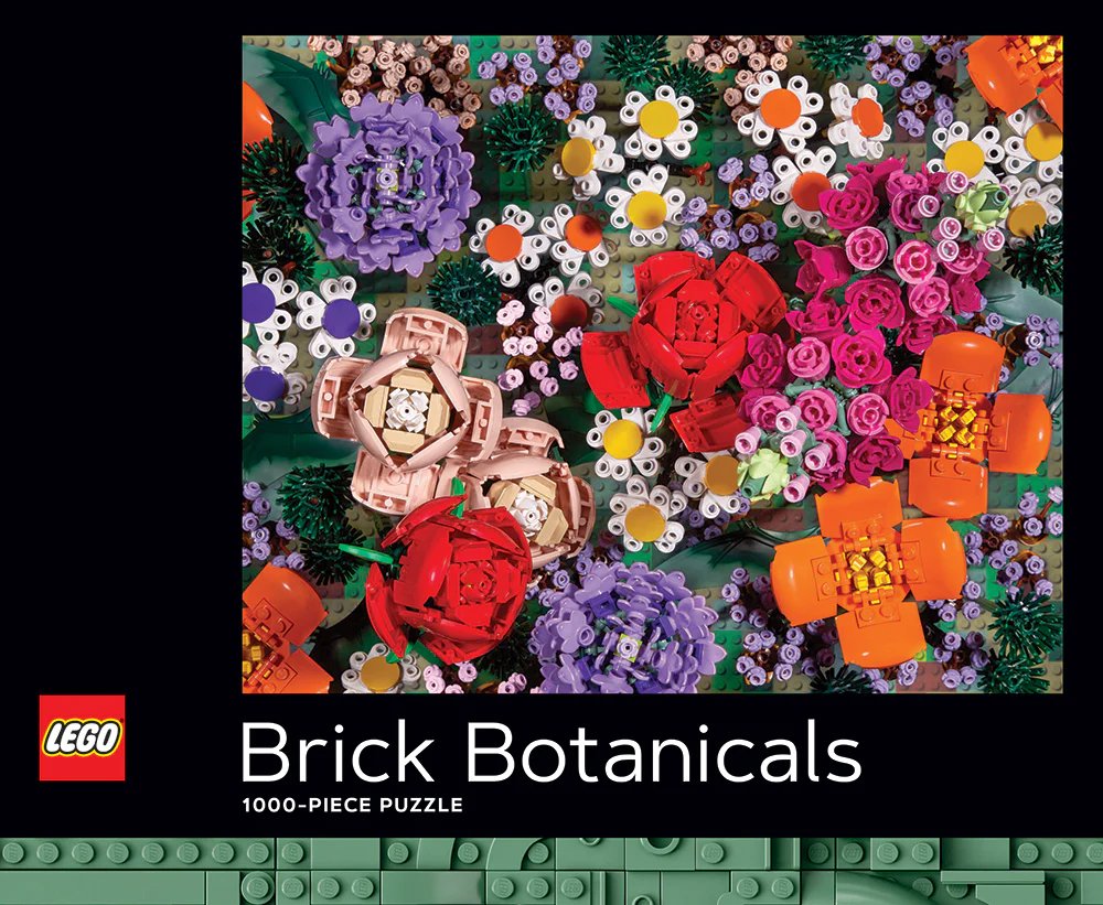 Chronicle Books LEGO® Brick Botanicals 1000 dílků