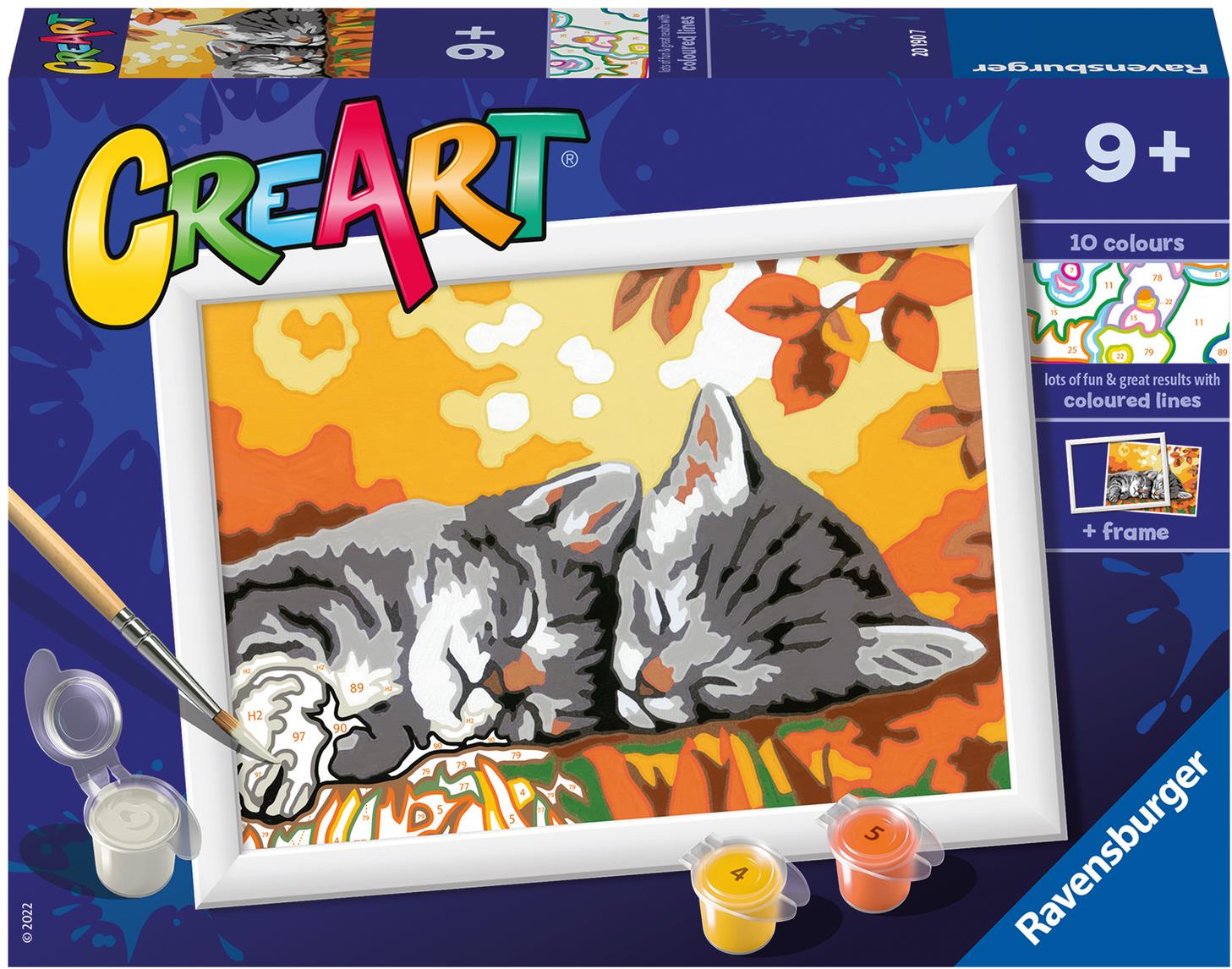 Ravensburger Kreativní a výtvarné hračky 201907 CreArt Podzimní koťata