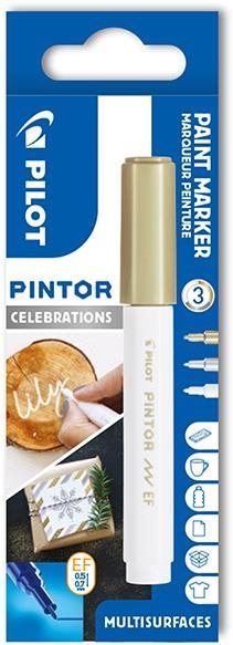 PILOT Pintor Extra Fine Celebrations, sada 3 ks - kvalitní psací potřeby