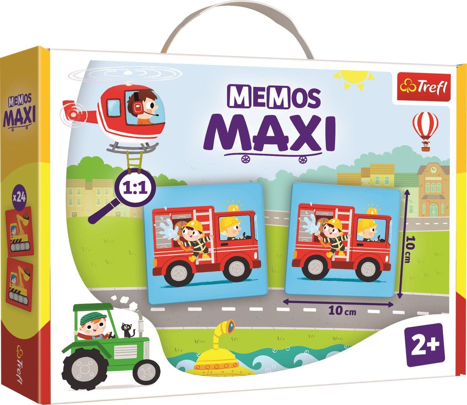 TREFL Maxi pexeso Dopravní prostředky