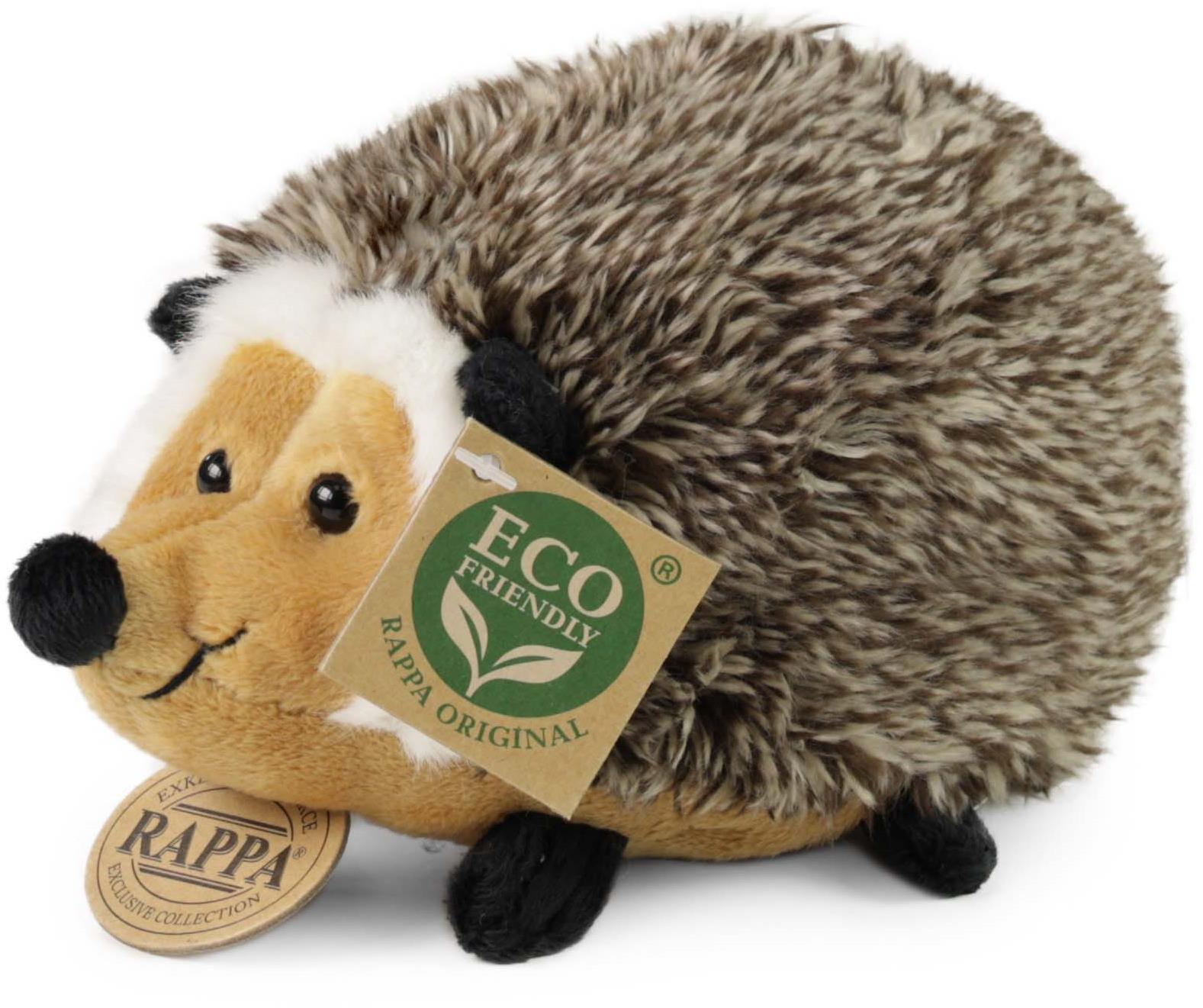 RAPPA Plyšový ježek 17 cm, Eco-Friendly