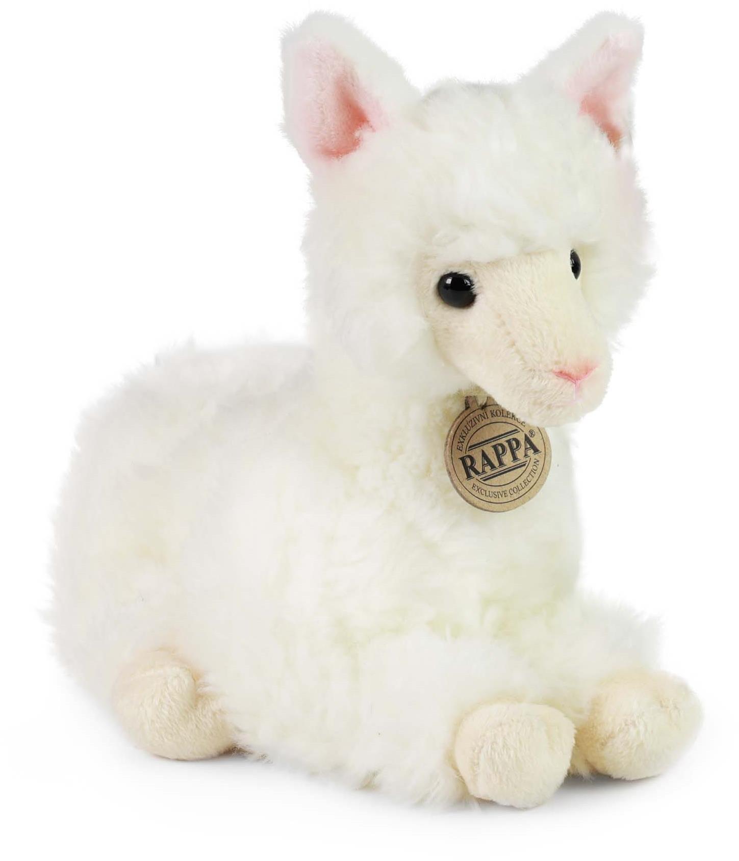 RAPPA Plyšová lama ležící 23 cm, Eco-Friendly