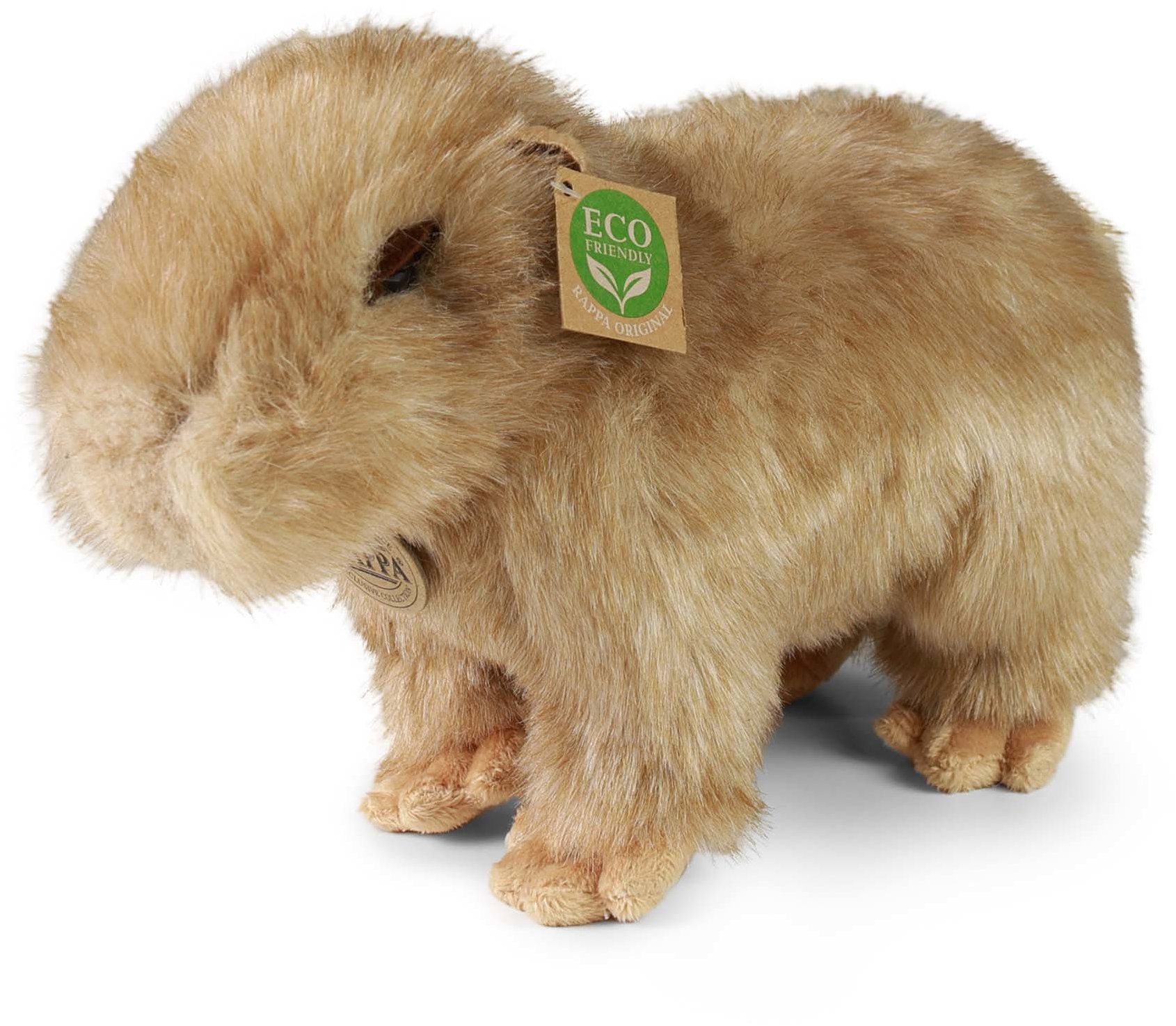 RAPPA Plyšová kapybara 30 cm, Eco-Friendly