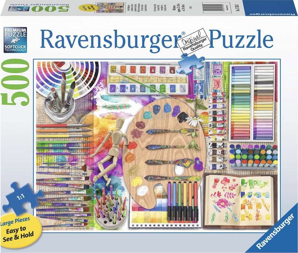 Ravensburger Paleta umělce XXL 500 dílků