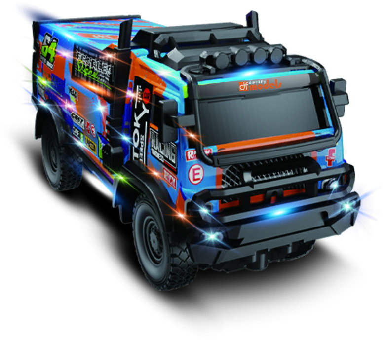 DF models RC truck Mountain Truck Rally Van 1:18 RTR