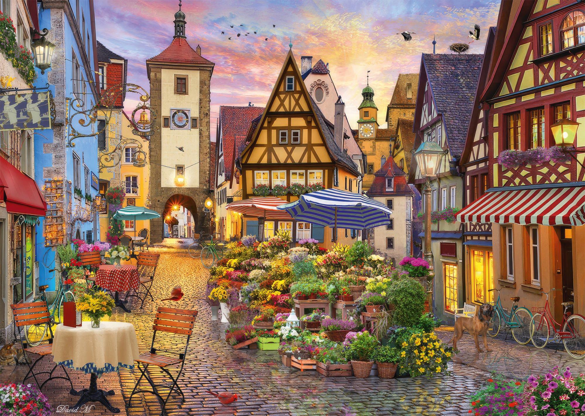 Schmidt Puzzle Romantické Bavorsko 1000 dílků