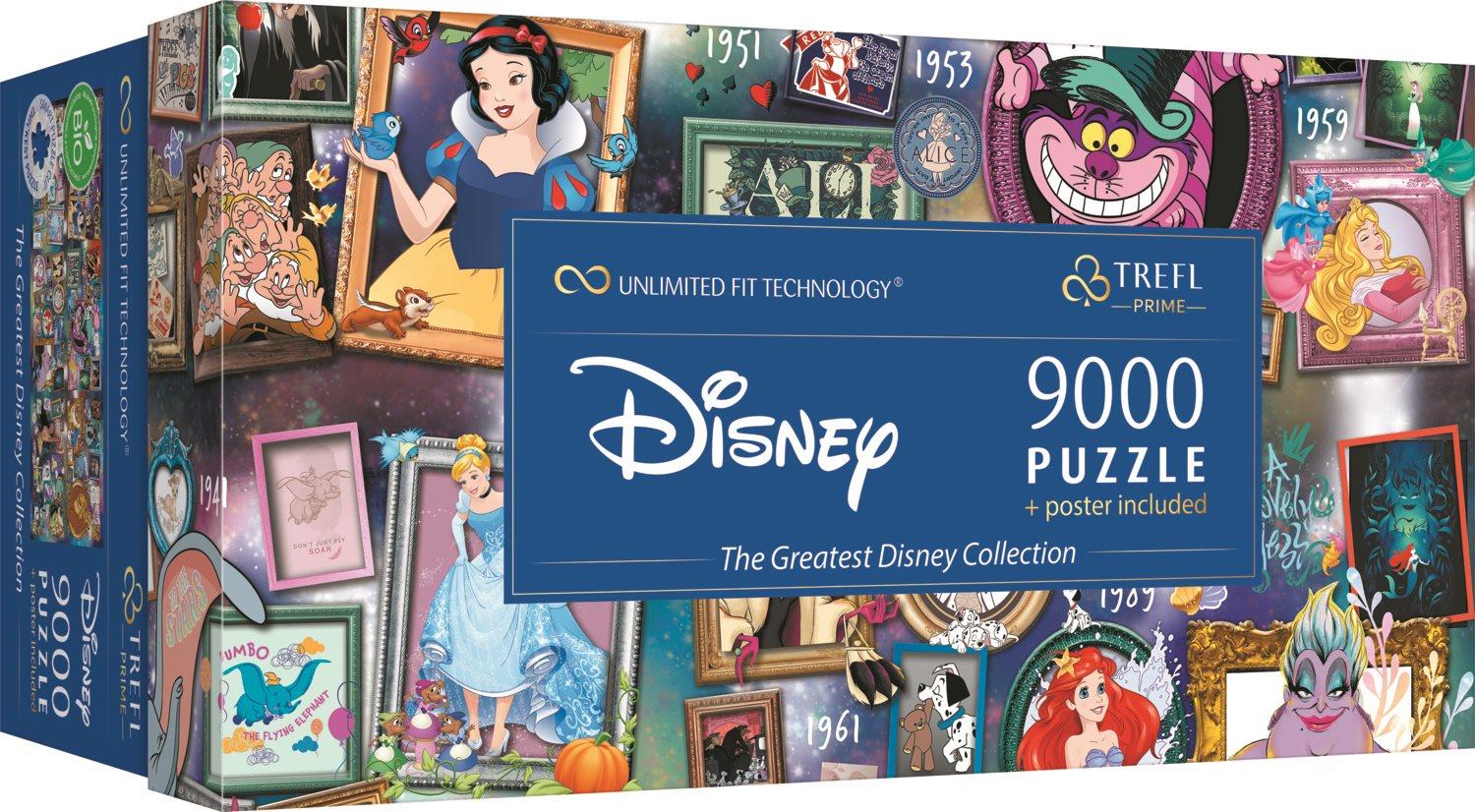 Trefl Puzzle UFT Disney: V průběhu let 9 000 dílků