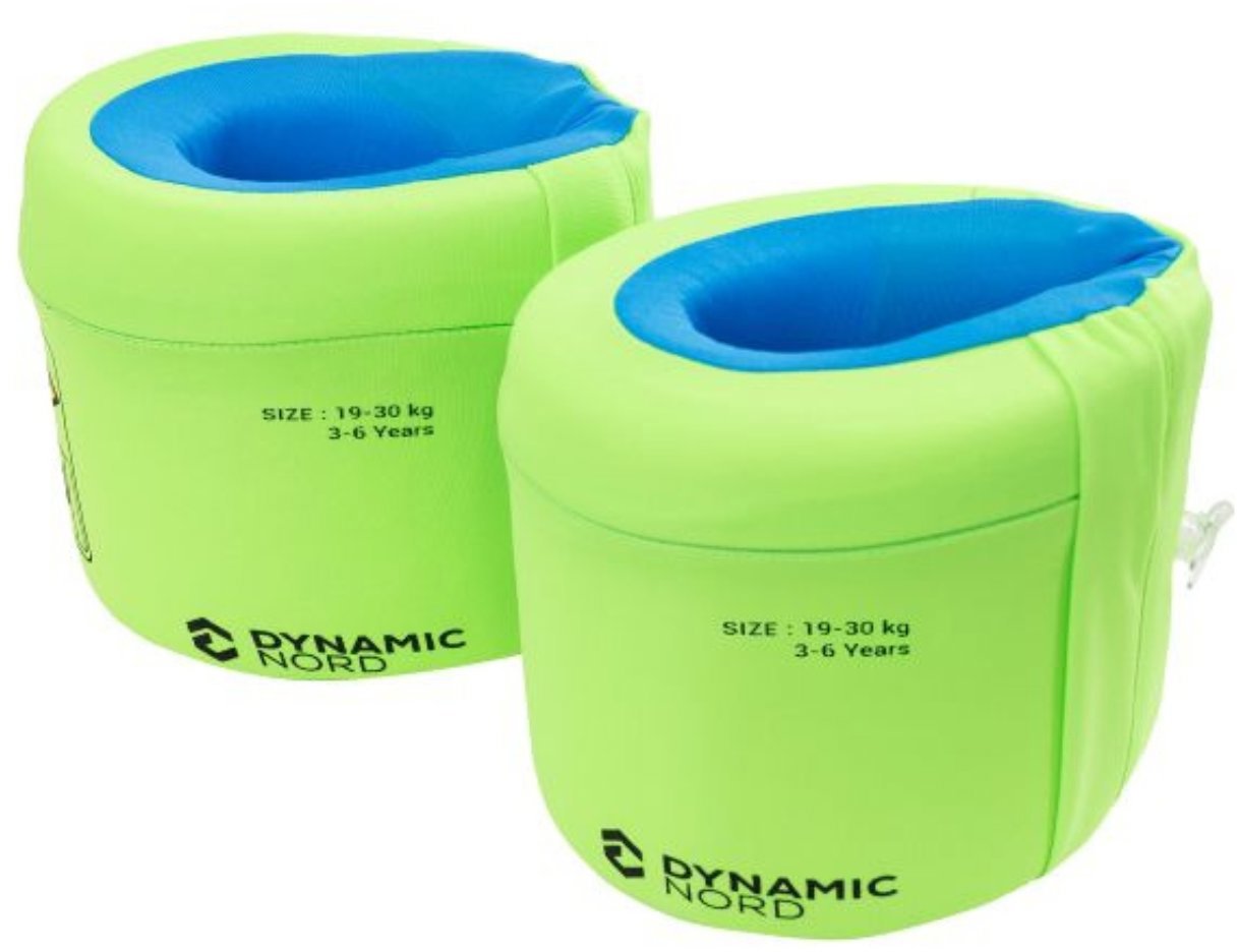 Dynamicnord Dětské rukávky ARM FLOATS 15 - 18 kg, zelené