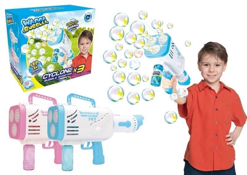 Bavytoy Bublifuková pistole se světlem, USB nabíjení