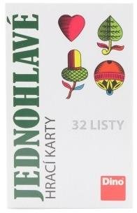 Dino Jednohlavé mariášové karty