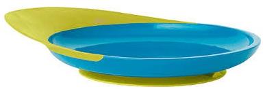 Boon - Catch Plate - Talíř s přísavkou modro-zelený