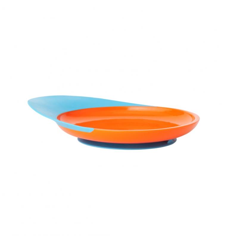 Boon - Catch Plate - Talíř s přísavkou modro-oranžový