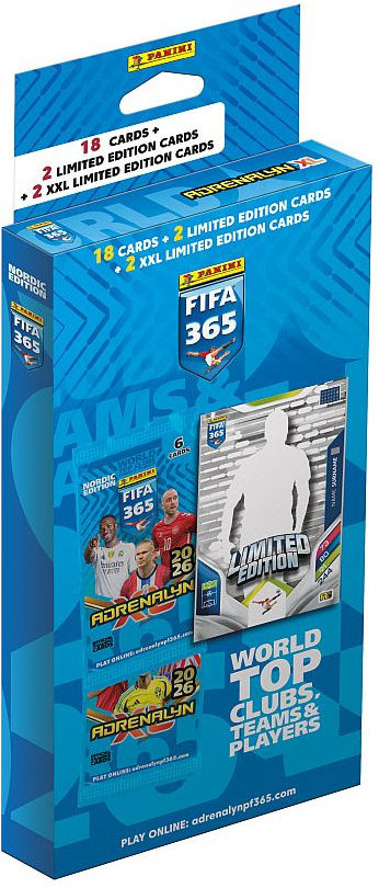Panini XXL blister karet FIFA 365 Adrenalyn XL 2026