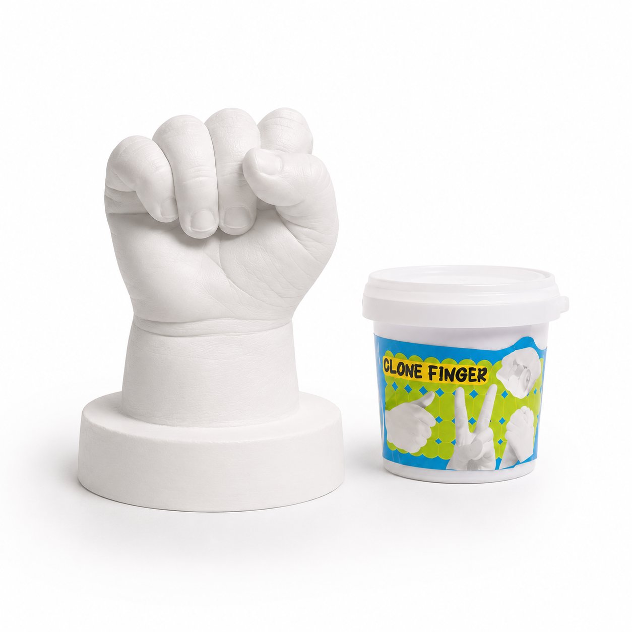 Toysimply DIY Sada na výrobu sádrového odlitku dětské ruky 0,75 l
