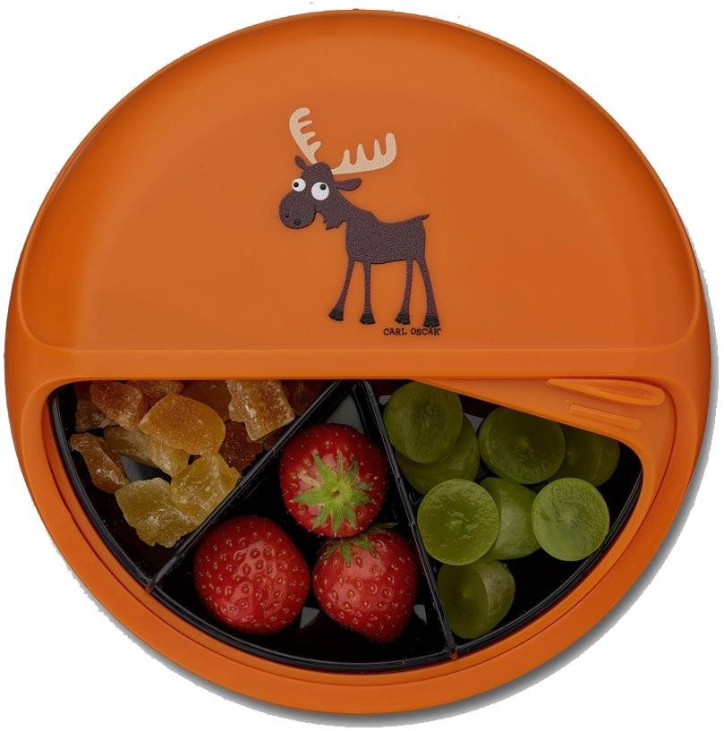 SnackDISK - dětský svačinový disk, oranžová