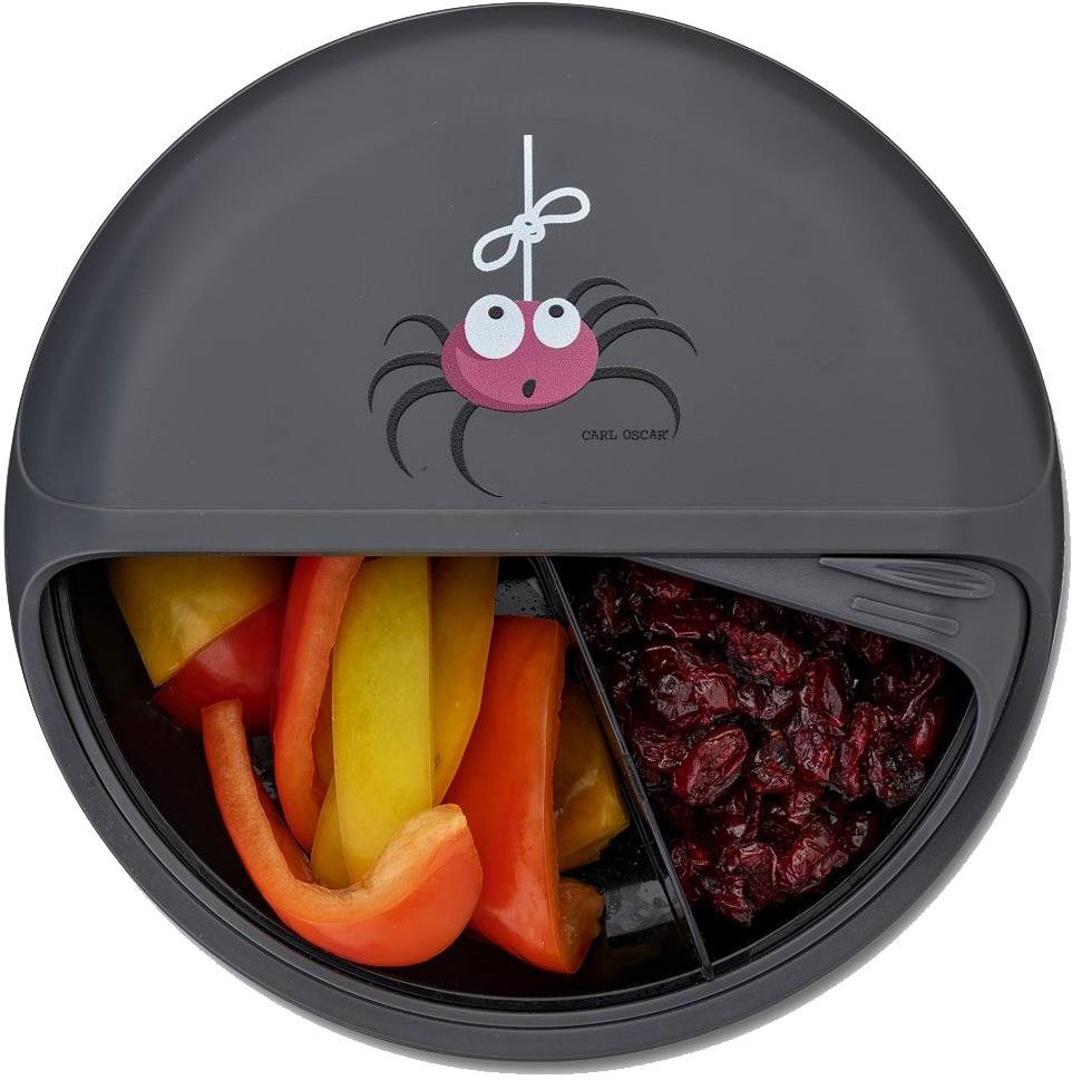 Carl Oscar BentoDISK - dětský velký svačinový disk, šedá