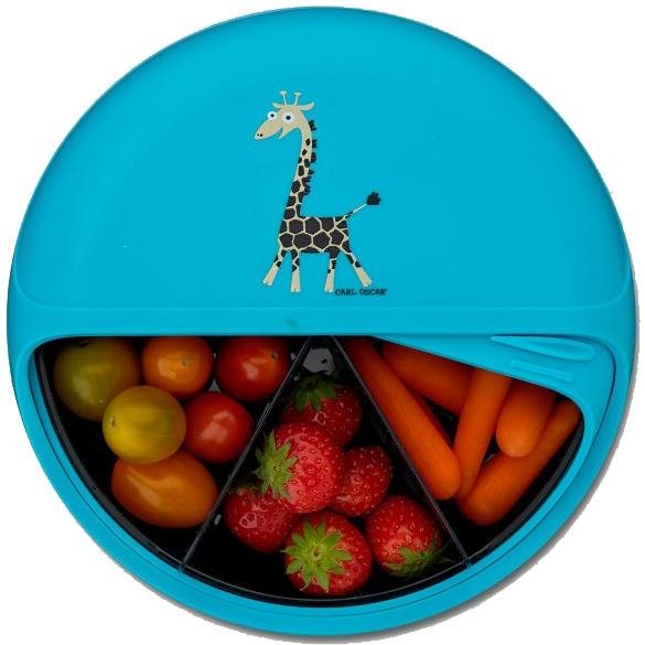 dětský svačinový disk, tyrkysová