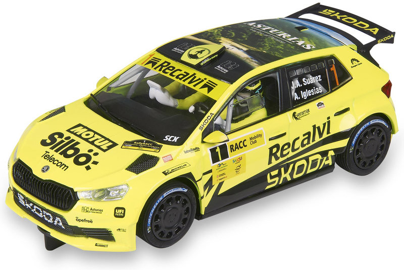 SCX Advance Škoda Fabia WRC2 Cohete Suárez