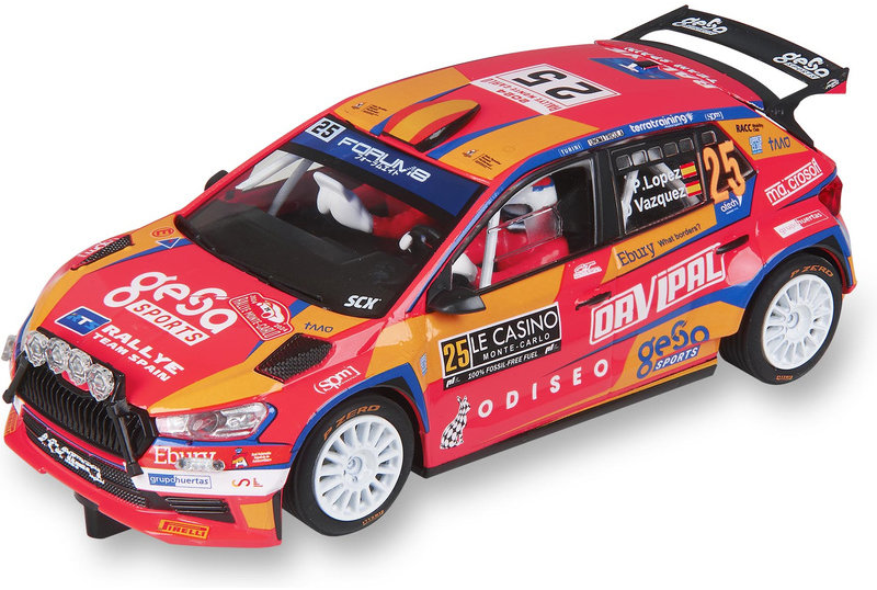 SCX Original Škoda Fabia WRC2 - Pepe López