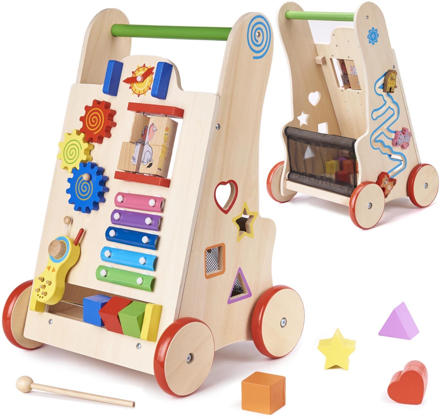 MG Wooden Walker Dřevěné chodítko 6v1