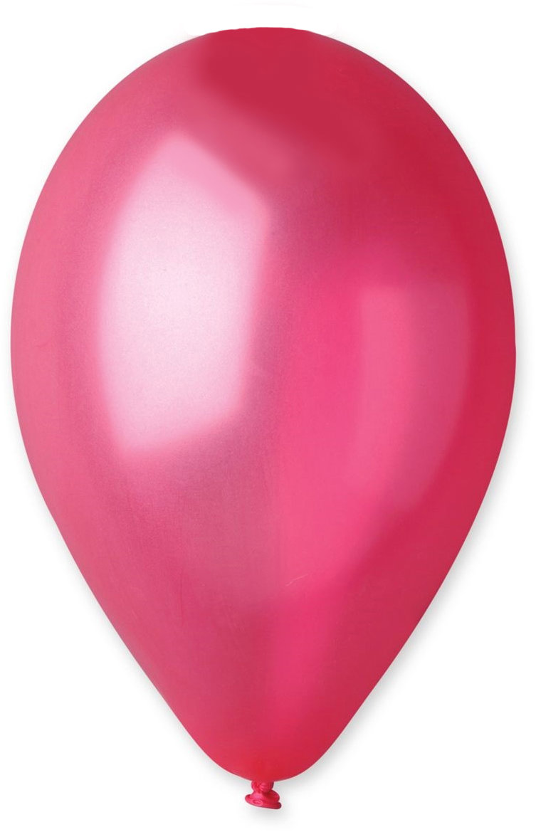 Smart Balloons Balónky 10 ks Metal červené