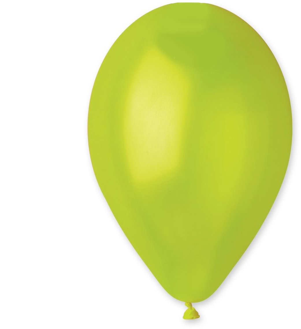 Smart Balloons Balónky 10 ks Metal zelené