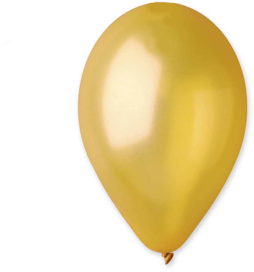 Smart Balloons Balónky 10 ks Metal zlaté