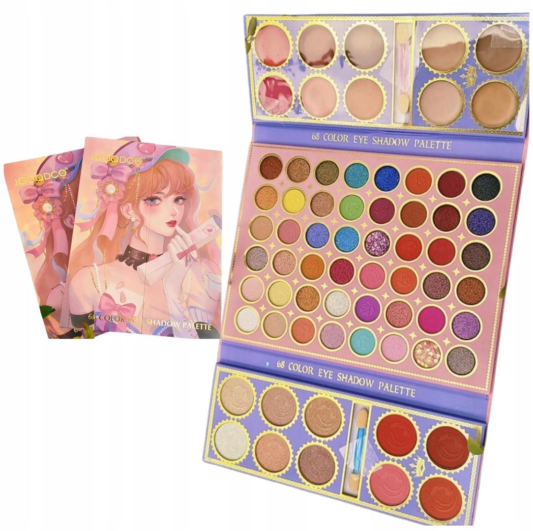 bHome Dětská kosmetická paleta s očními stíny Shadow 68 ks