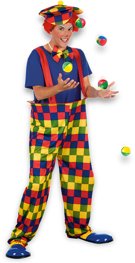 Boland Klaunský kostým velikost M/L