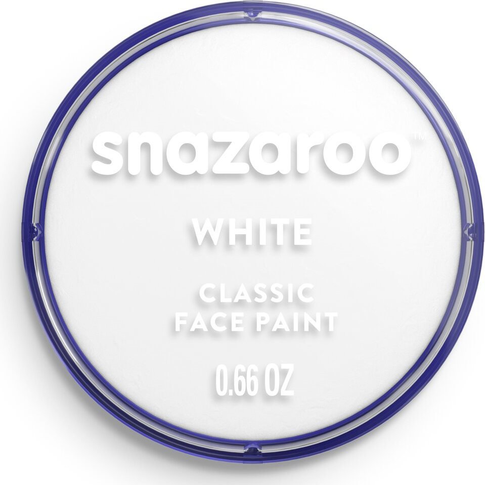 Snazaroo Bílá (White) 18 ml