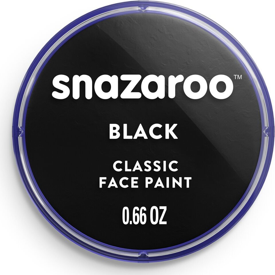 Snazaroo Černá (Black) 18 ml