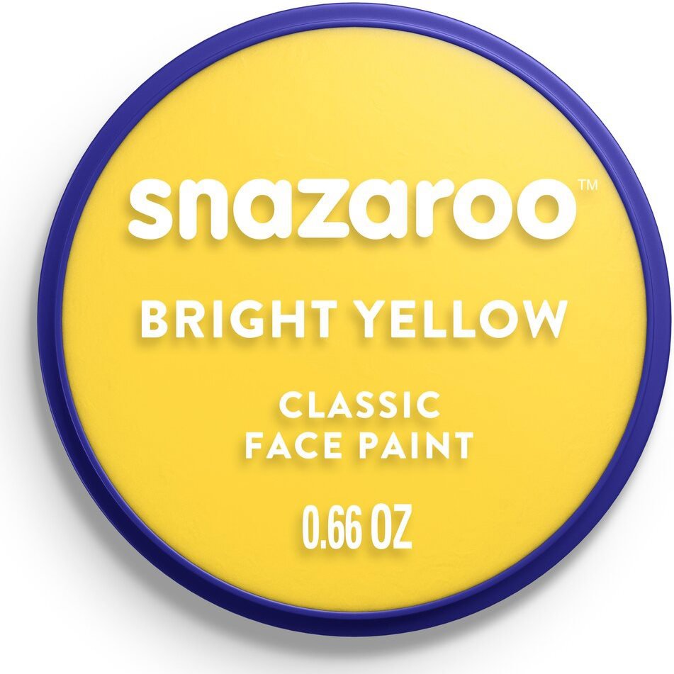 Snazaroo Zářivě žlutá (Bright Yellow) 18 ml