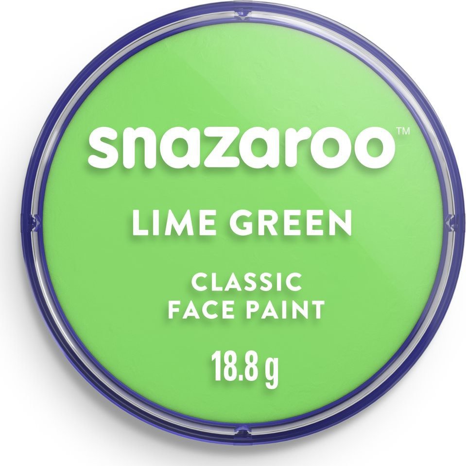 Snazaroo Limetkově zelená (Lime Green) 18 ml