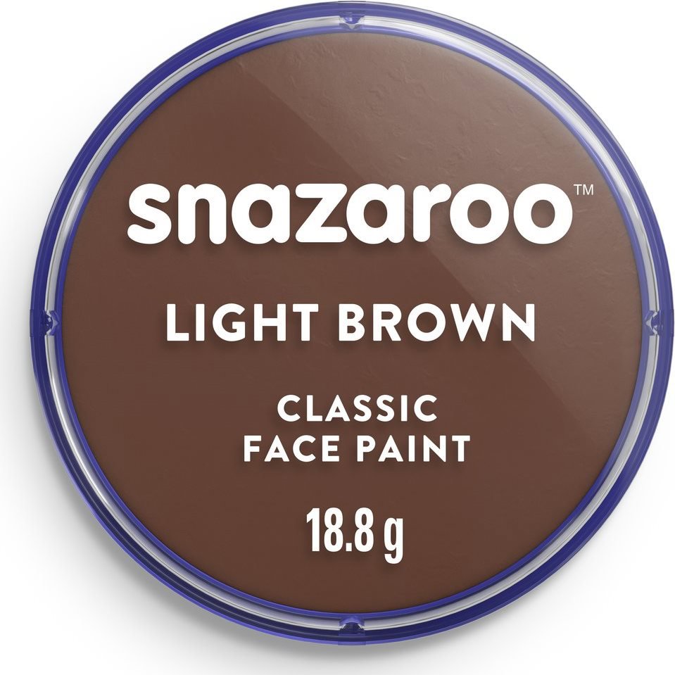 Snazaroo Světle hnědá (Light Brown) 18 ml