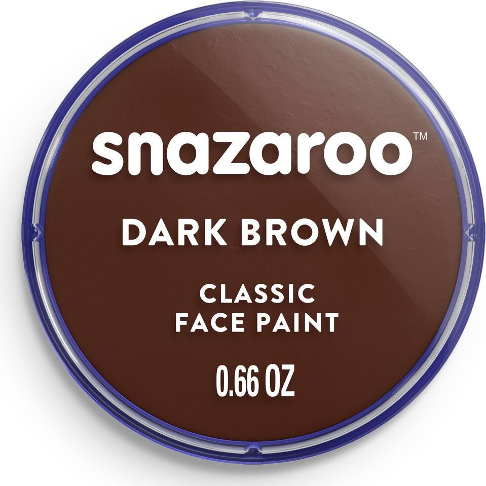 Snazaroo Tmavě hnědá (Dark Brown) 18 ml