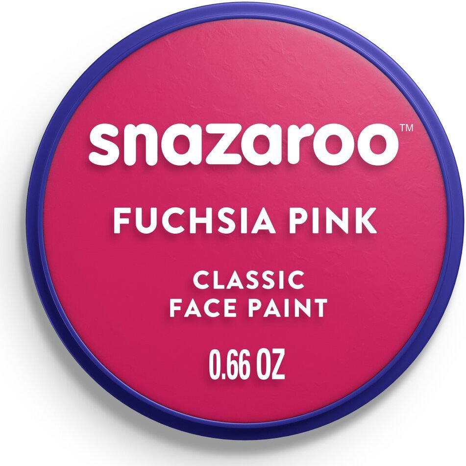 Snazaroo Fuchsiově růžová (Fuchsia Pink) 18 ml