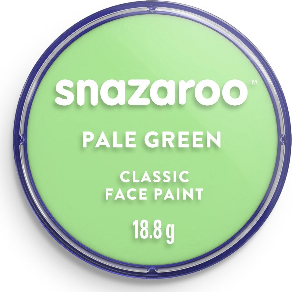 Snazaroo Bledě zelená (Pale Green) 18 ml