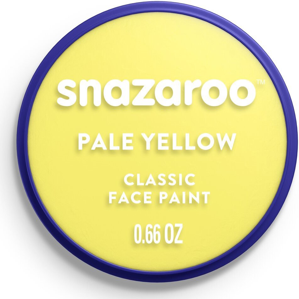 Snazaroo Bledě žlutá (Pale Yellow) 18 ml