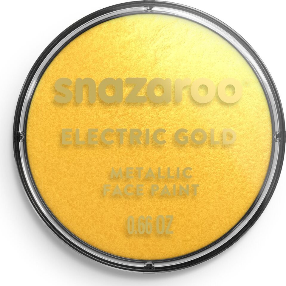 Snazaroo Metalická Zlatá (Electric Gold) 18 ml