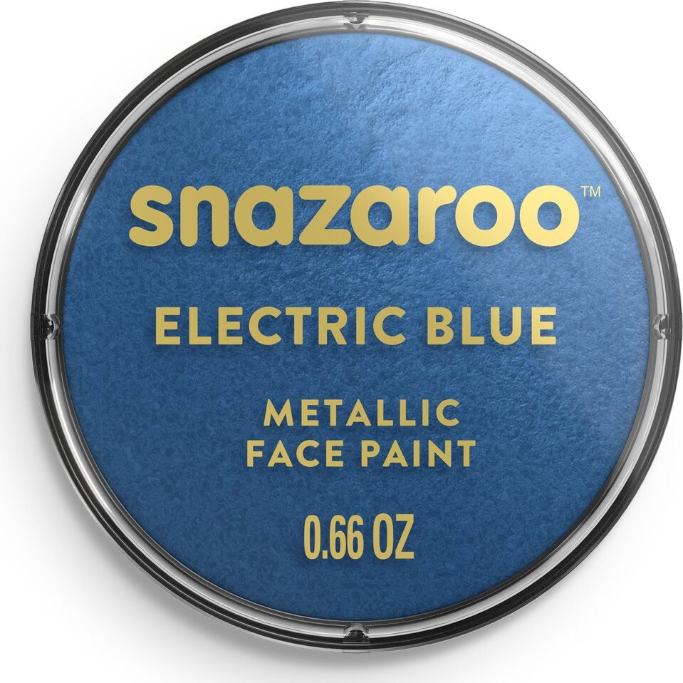 Snazaroo Metalická Modrá (Electric Blue) 18 ml