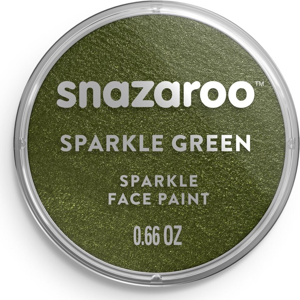 Snazaroo Třpytivá Zelená (Sparkle Green) 18 ml