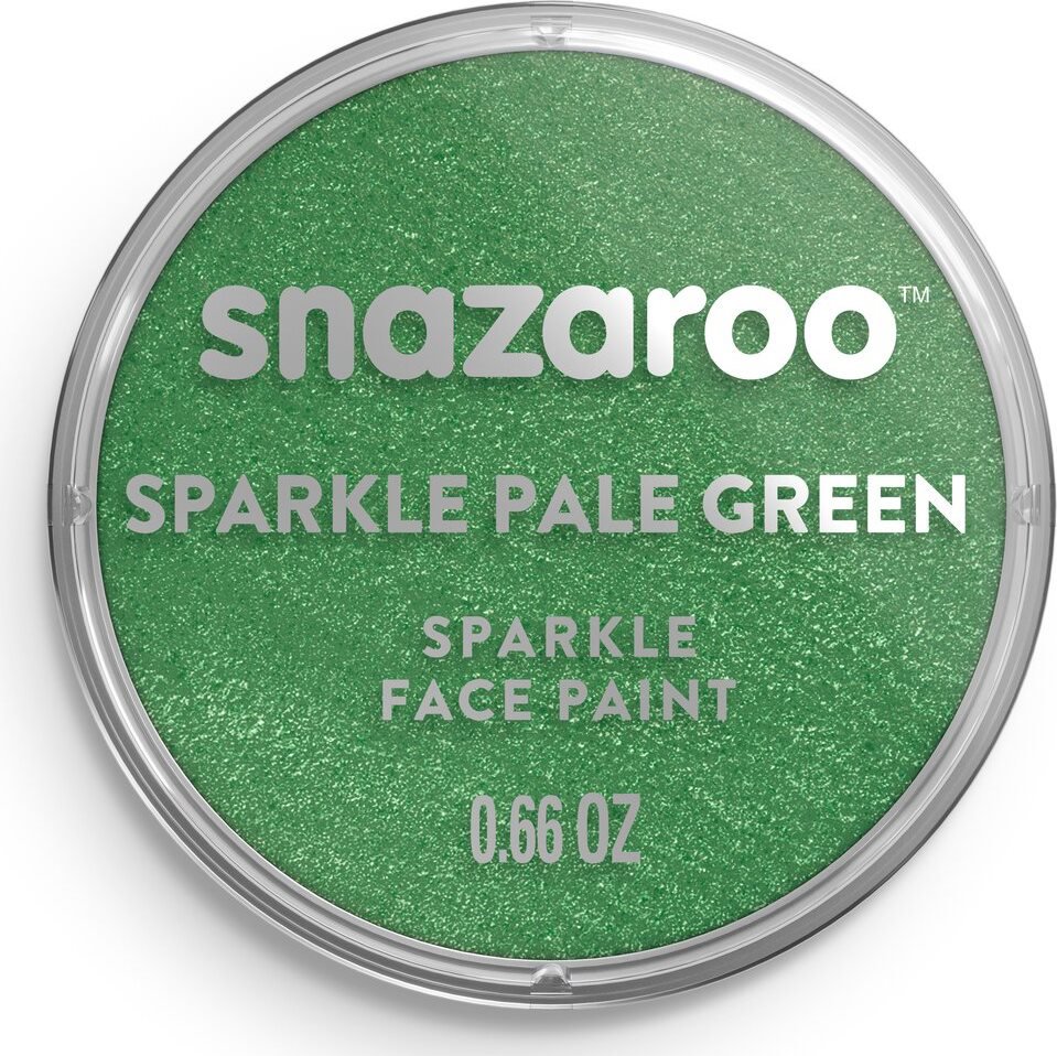 Snazaroo Třpytivá Bledě zelená (Sparkle Pale Green) 18 ml