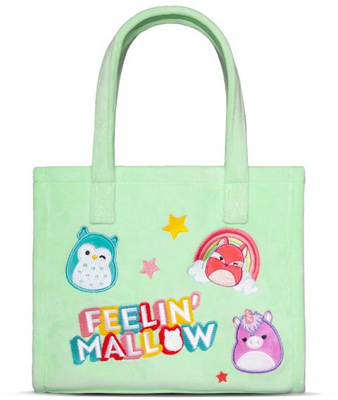 Squishmallows kabelka - mix zelená