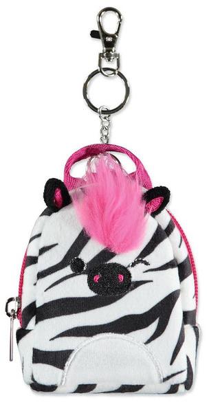 Batůžek na klíče - Zebra Tracey