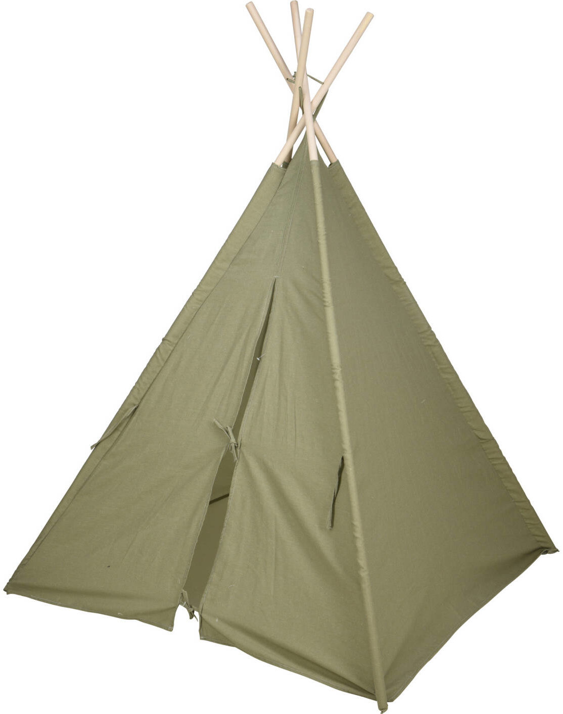 Home Styling Collection Stan Tipi vojenská zeleň, 103 × 103 × 160 cm
