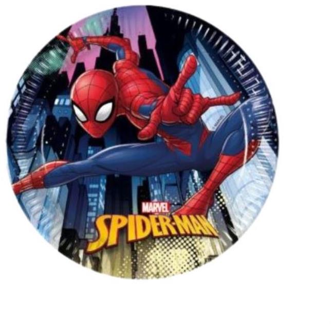 GODAN Papírový talíř - Ultimate Spiderman - 23 cm - 8 ks