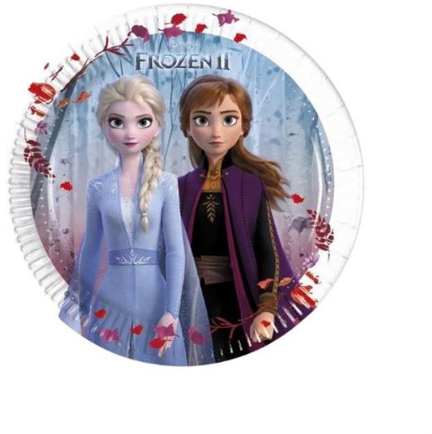 GODAN Talíře Ledové království 2 - Frozen 2 - 20 cm - 8 ks